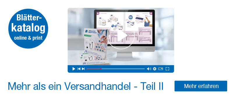 Slider Praxis Partner - Mehr als ein Versandhandel - Blätterkatalog online und print
